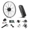 Yose Power 250W rear hub kit full flatlay Yose Power 250W Rear Hub Conversion Kit (36V) - Road Legal