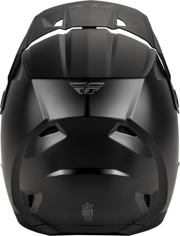 Fly Racing Kinetic Solid Helmet rear view
