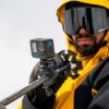 GoPro Handlebar Seatpost Pole Mount on ski pole GoPro Handlebar Seatpost Pole Mount on ski pole