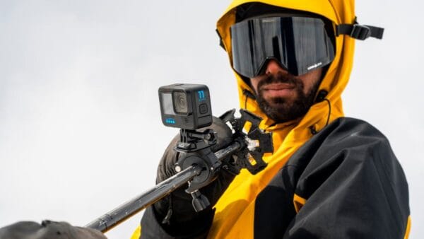 GoPro Handlebar Seatpost Pole Mount on ski pole GoPro Handlebar Seatpost Pole Mount on ski pole